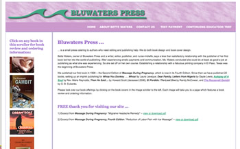 Bluwaters Press website